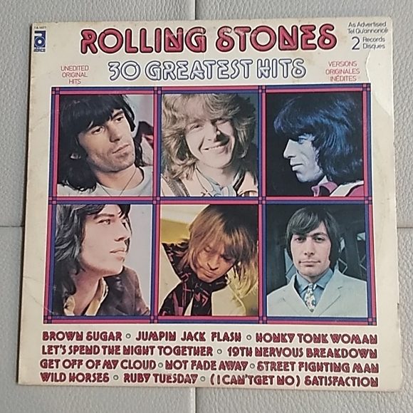 Rolling Stones - 30 Greatest Hits - Double LP - Picture 1 of 8
